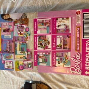Barbie Dreamhouse with Pink and Purple Accents